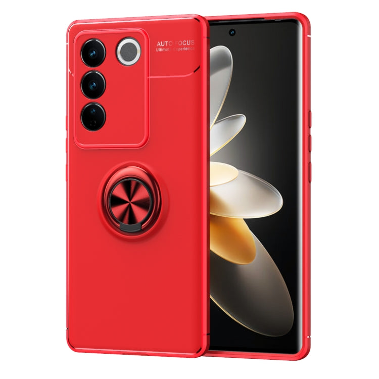 For vivo S16e Metal Ring Holder TPU Phone Case