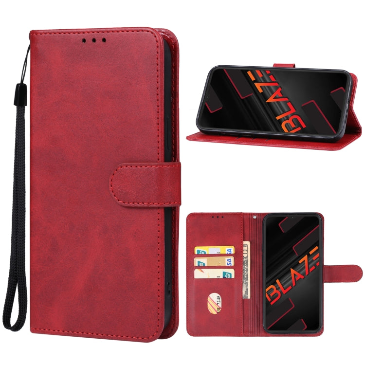 For Lava Blaze Leather Phone Case