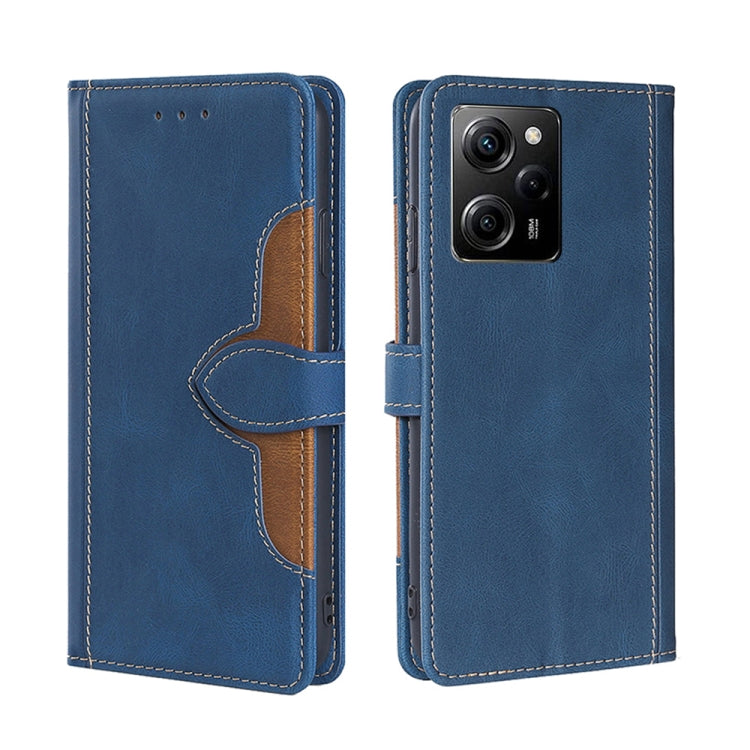 For Xiaomi Poco X5 Pro / Redmi Note 12 Pro Speed Skin Feel Magnetic Buckle Leather Phone Case