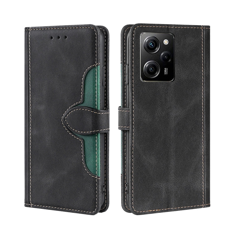 For Xiaomi Poco X5 Pro / Redmi Note 12 Pro Speed Skin Feel Magnetic Buckle Leather Phone Case