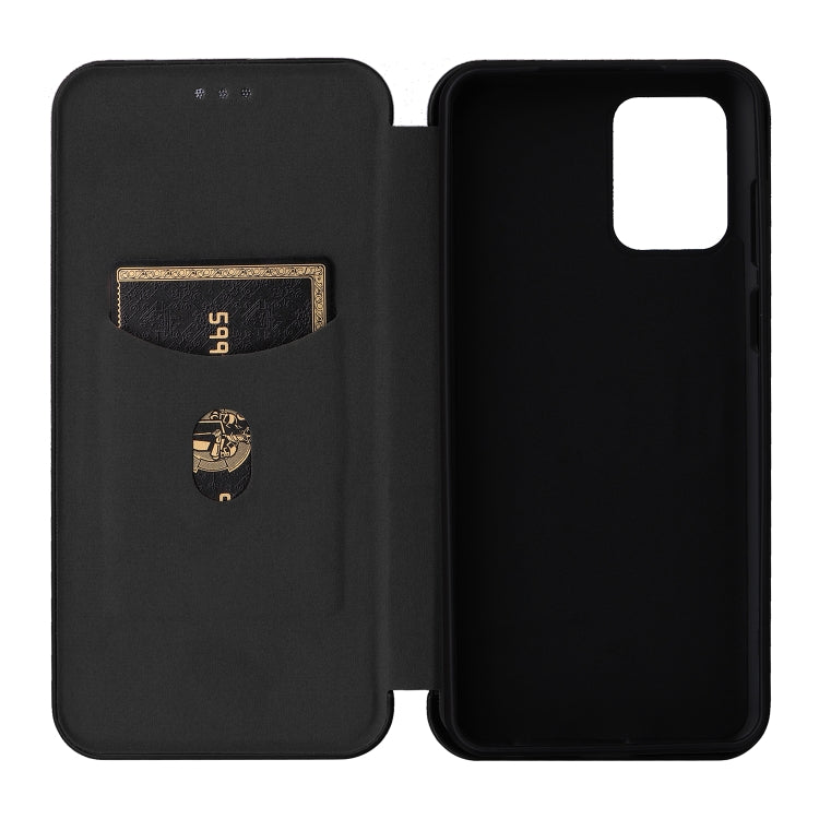 For Motorola Moto G73 5G Carbon Fiber Texture Flip Leather Phone Case