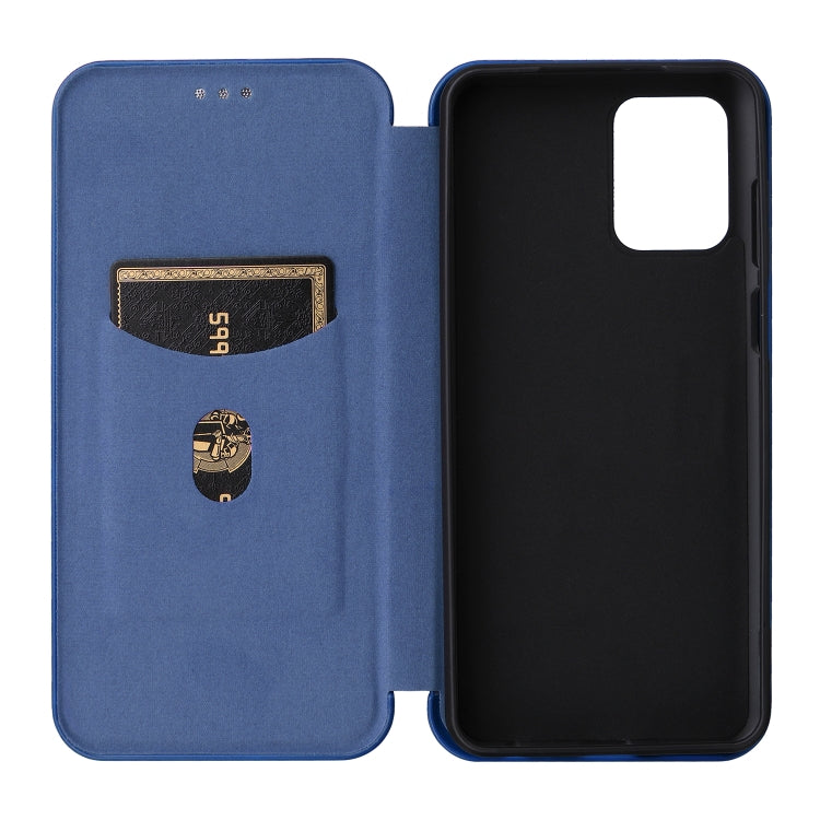 For Motorola Moto G73 5G Carbon Fiber Texture Flip Leather Phone Case