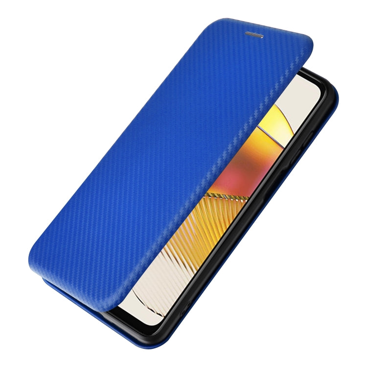 For Motorola Moto G73 5G Carbon Fiber Texture Flip Leather Phone Case