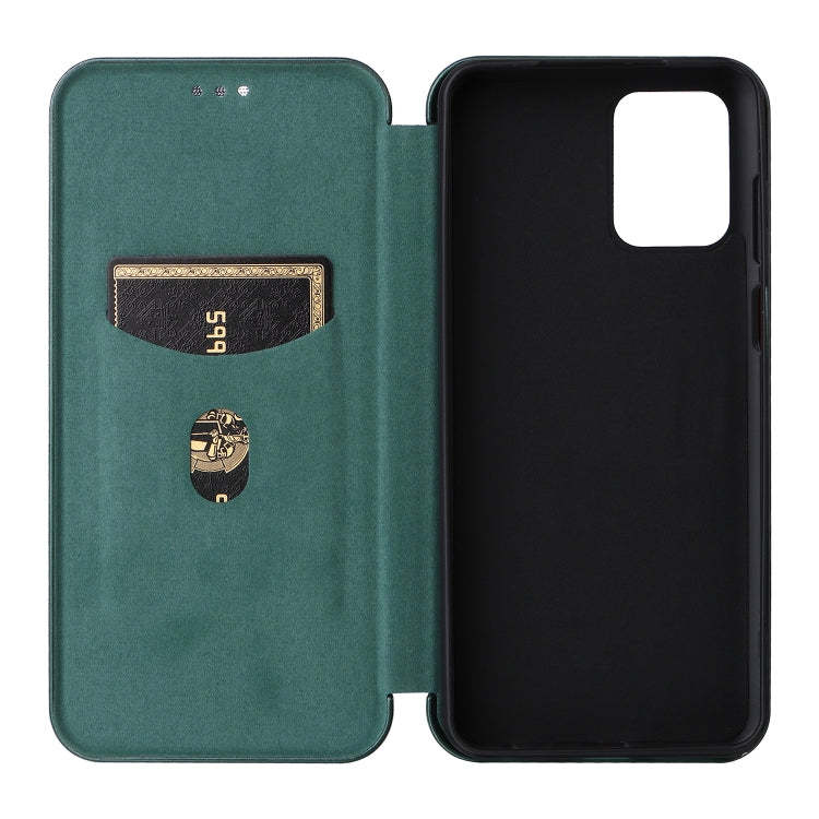 For Motorola Moto G73 5G Carbon Fiber Texture Flip Leather Phone Case