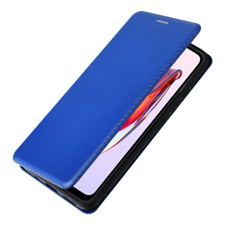 For Xiaomi Redmi 12C Carbon Fiber Texture Flip Leather Phone Case