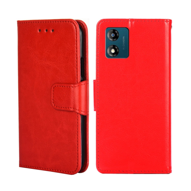 For Motorola Moto E13 4G Crystal Texture Leather Phone Case