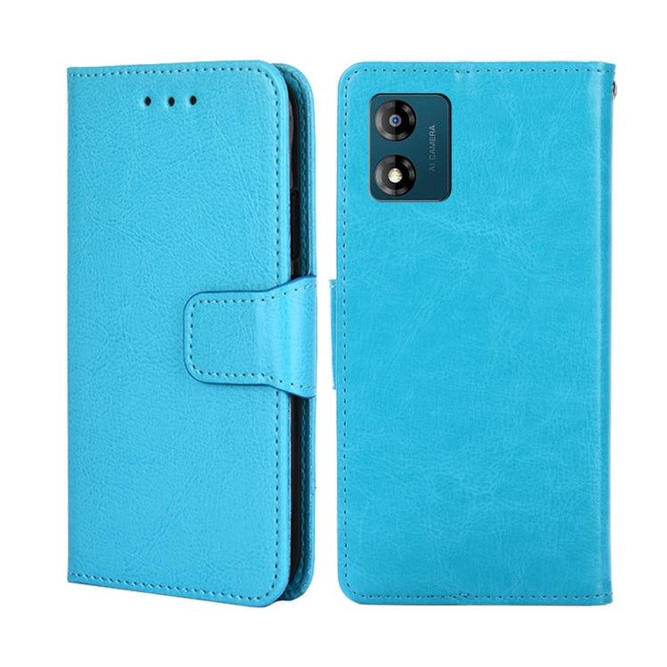 For Motorola Moto E13 4G Crystal Texture Leather Phone Case