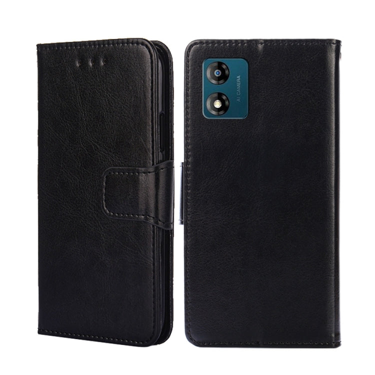 For Motorola Moto E13 4G Crystal Texture Leather Phone Case
