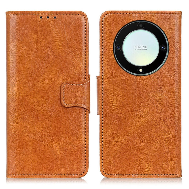 For Honor X9A 5G / Magic5 Lite 5G Mirren Crazy Horse Texture Horizontal Flip Leather Phone Case