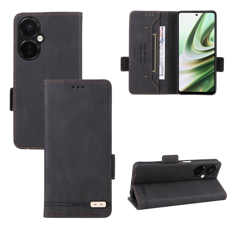 For OnePlus Nord CE 3 5G Magnetic Clasp Leather Phone Case