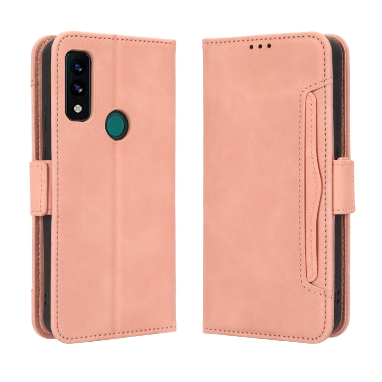 For AT&T Maestro 3 U626AA Skin Feel Calf Texture Card Slots Leather Phone Case