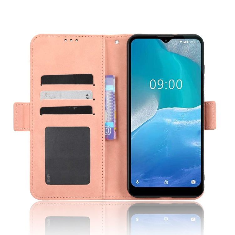 For AT&T Maestro 3 U626AA Skin Feel Calf Texture Card Slots Leather Phone Case