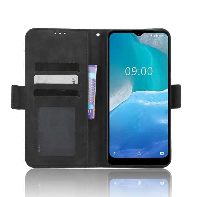 For AT&T Maestro 3 U626AA Skin Feel Calf Texture Card Slots Leather Phone Case