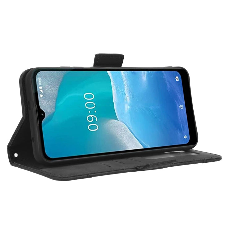 For AT&T Maestro 3 U626AA Skin Feel Calf Texture Card Slots Leather Phone Case