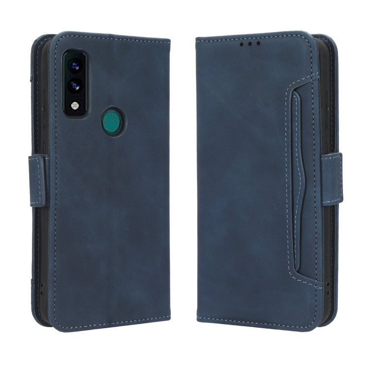 For AT&T Maestro 3 U626AA Skin Feel Calf Texture Card Slots Leather Phone Case