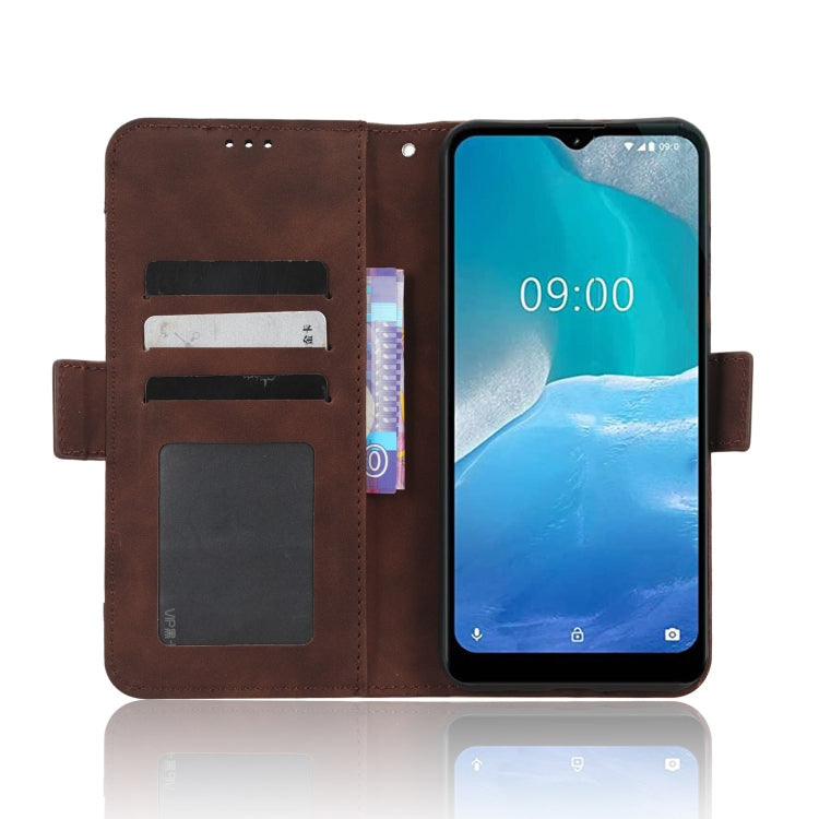 For AT&T Maestro 3 U626AA Skin Feel Calf Texture Card Slots Leather Phone Case