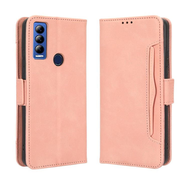 For AT&T Motivate Max U668AA Skin Feel Calf Texture Card Slots Leather Phone Case