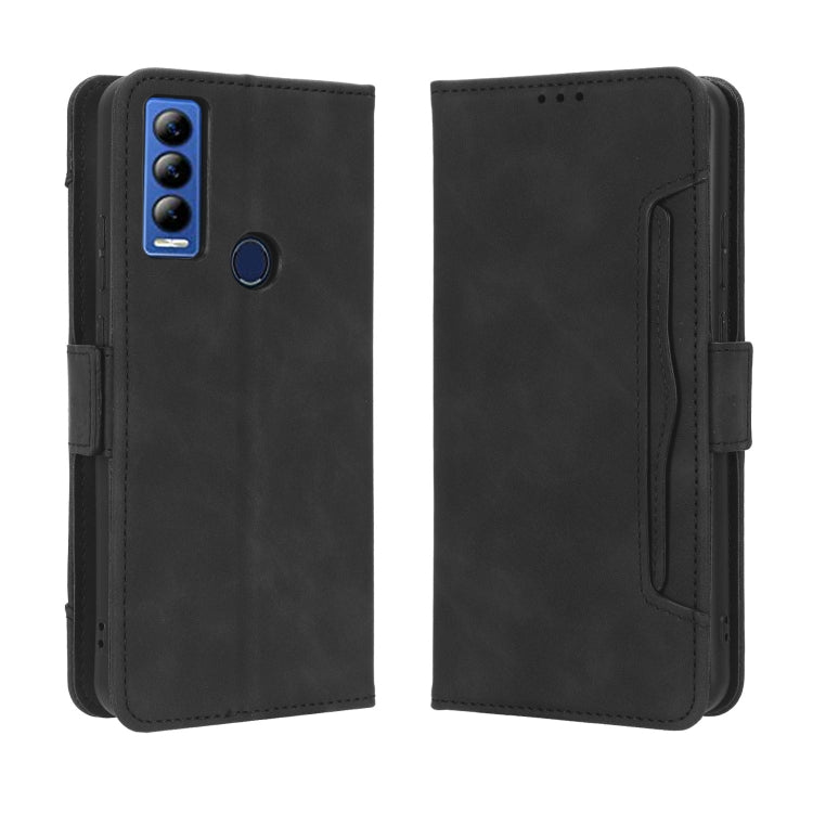 For AT&T Motivate Max U668AA Skin Feel Calf Texture Card Slots Leather Phone Case