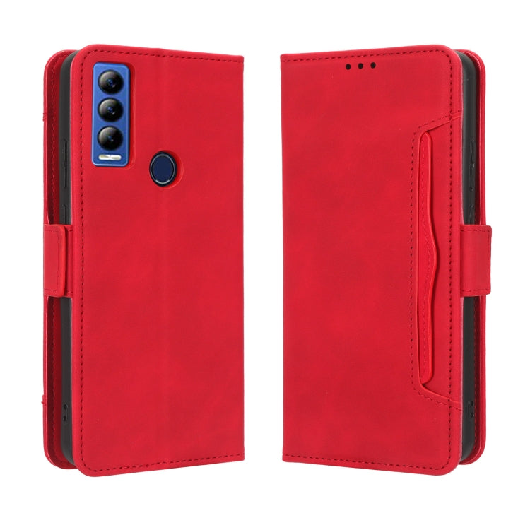 For AT&T Motivate Max U668AA Skin Feel Calf Texture Card Slots Leather Phone Case