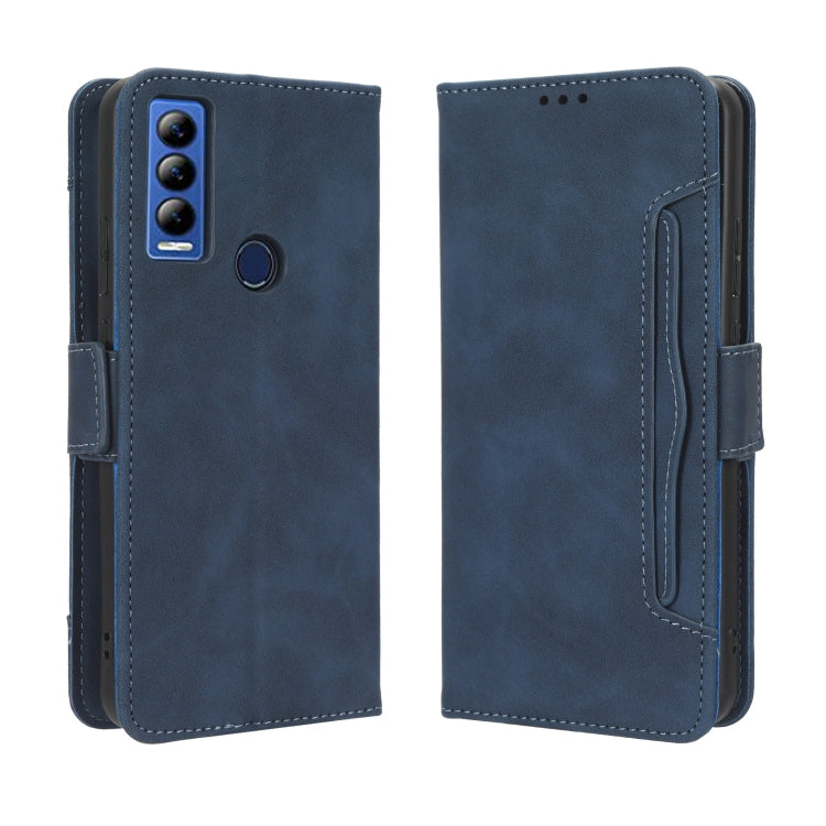 For AT&T Motivate Max U668AA Skin Feel Calf Texture Card Slots Leather Phone Case