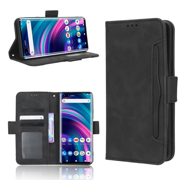For BLU Bold N2 Skin Feel Calf Texture Card Slots Leather Phone Case