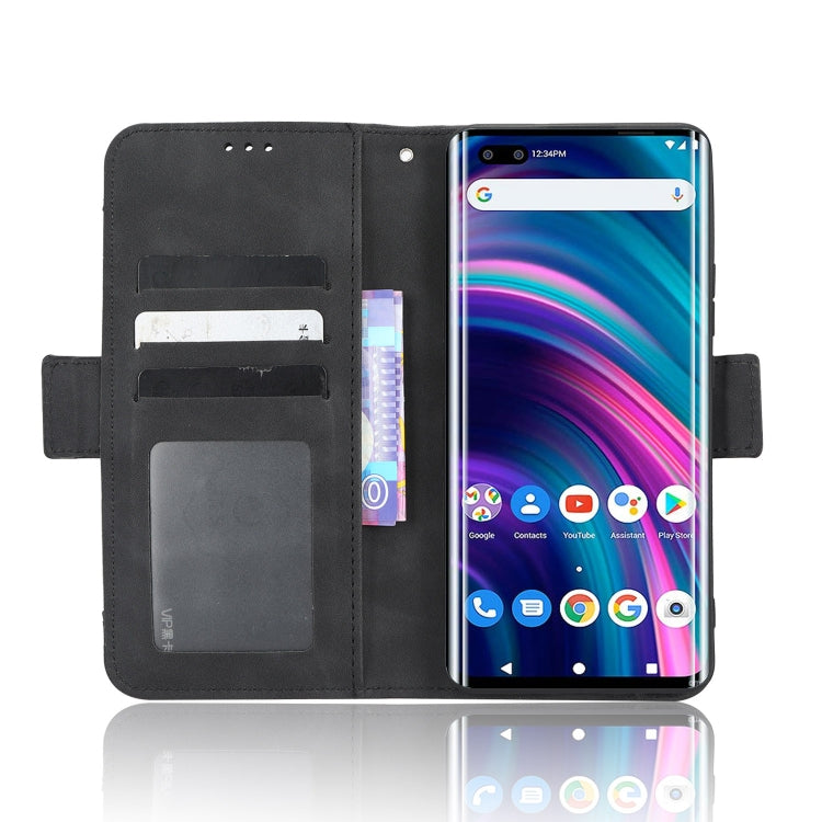 For BLU Bold N2 Skin Feel Calf Texture Card Slots Leather Phone Case