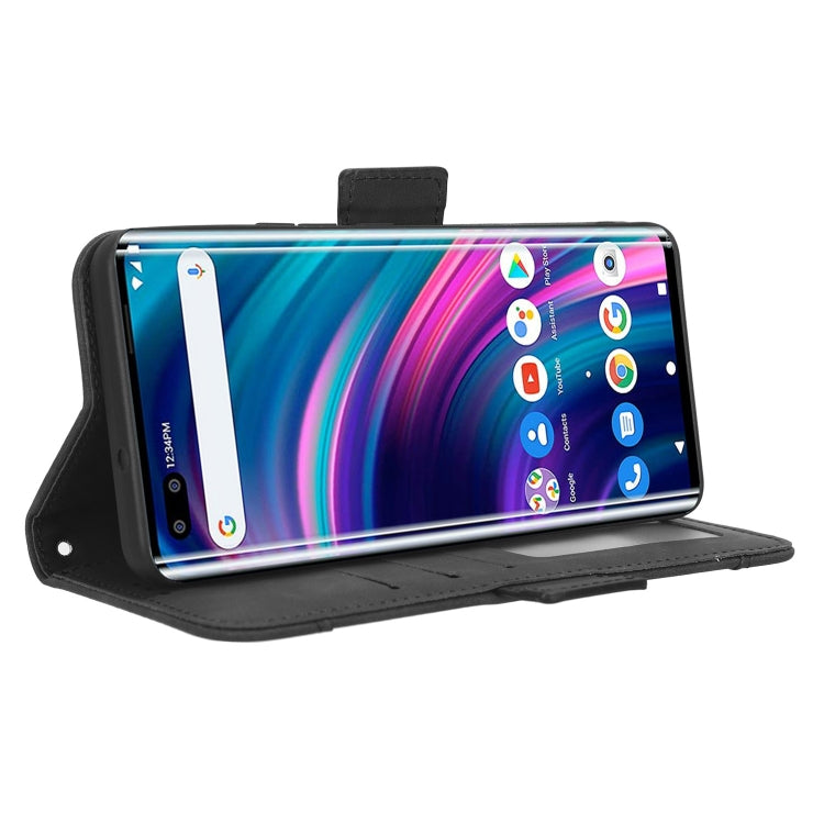 For BLU Bold N2 Skin Feel Calf Texture Card Slots Leather Phone Case