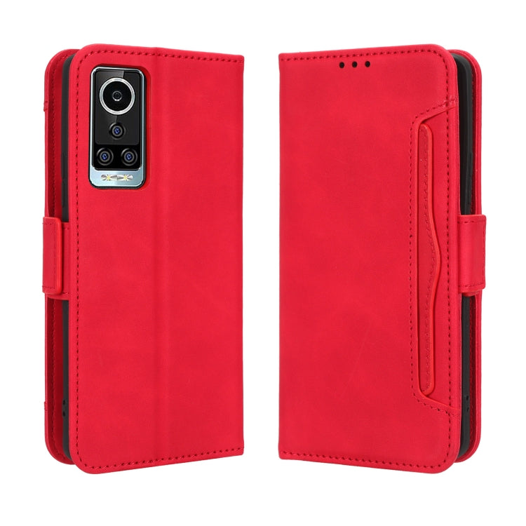 For BLU Bold N2 Skin Feel Calf Texture Card Slots Leather Phone Case