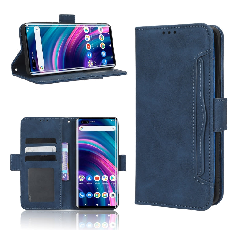 For BLU Bold N2 Skin Feel Calf Texture Card Slots Leather Phone Case