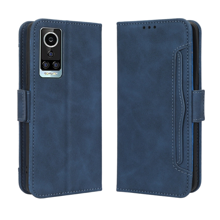 For BLU Bold N2 Skin Feel Calf Texture Card Slots Leather Phone Case