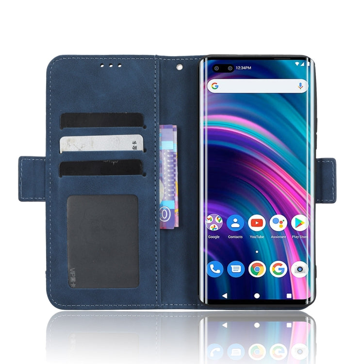 For BLU Bold N2 Skin Feel Calf Texture Card Slots Leather Phone Case