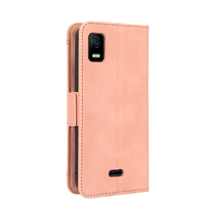 For AT&T Calypso 3 U328AA Skin Feel Calf Texture Card Slots Leather Phone Case
