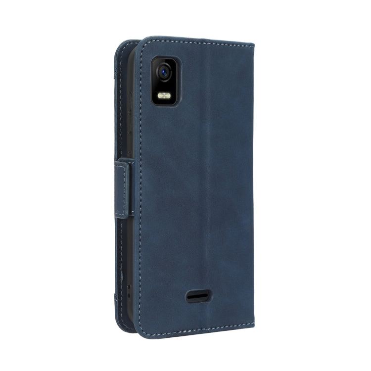 For AT&T Calypso 3 U328AA Skin Feel Calf Texture Card Slots Leather Phone Case