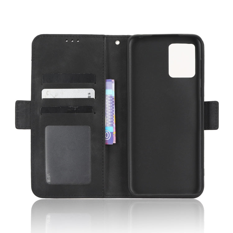 For Motorola Moto E13 4G Skin Feel Calf Texture Card Slots Leather Phone Case