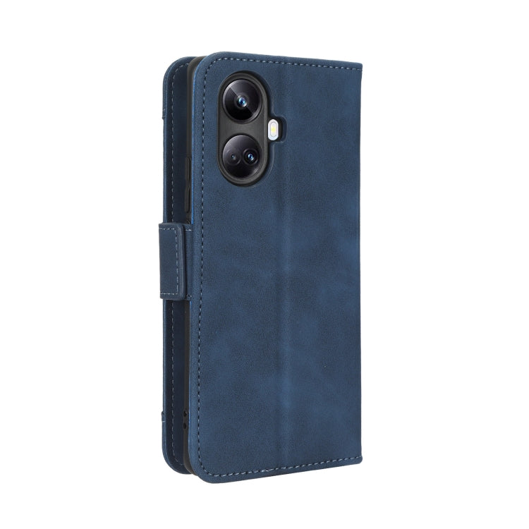 For Realme 10 Pro+ Skin Feel Calf Texture Card Slots Leather Phone Case