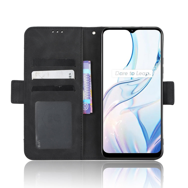 For Realme C30 / C30s Foreign Skin Feel Calf Texture Card Slots Leather Phone Case