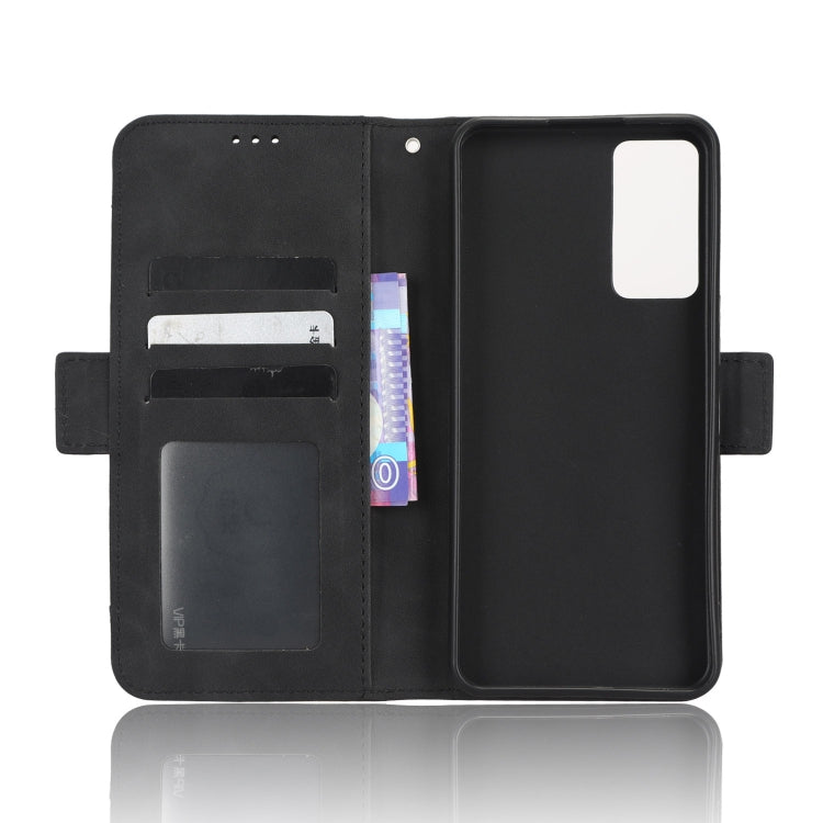 For TCL 40 R 5G Skin Feel Calf Texture Card Slots Leather Phone Case