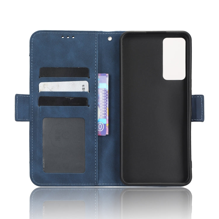 For TCL 40 R 5G Skin Feel Calf Texture Card Slots Leather Phone Case