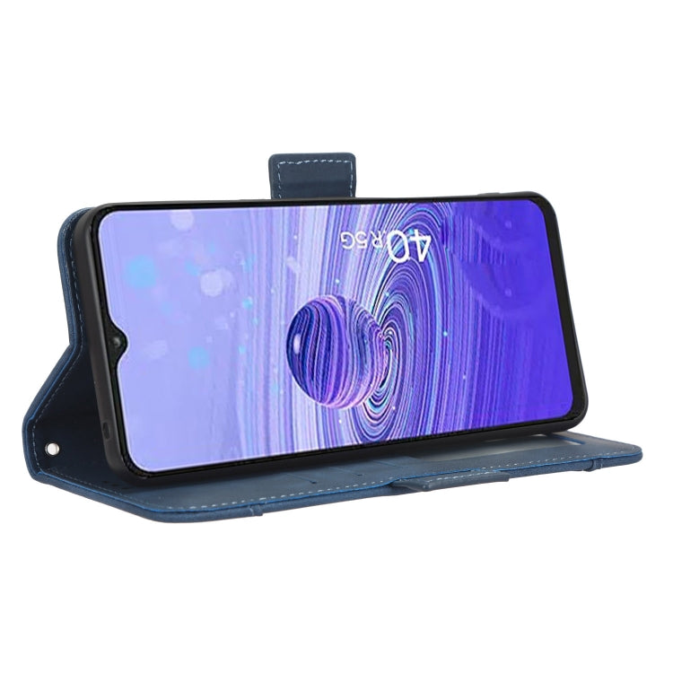 For TCL 40 R 5G Skin Feel Calf Texture Card Slots Leather Phone Case