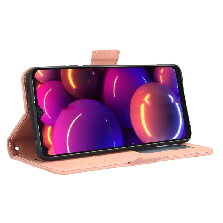 For TCL 305i Skin Feel Calf Texture Card Slots Leather Phone Case