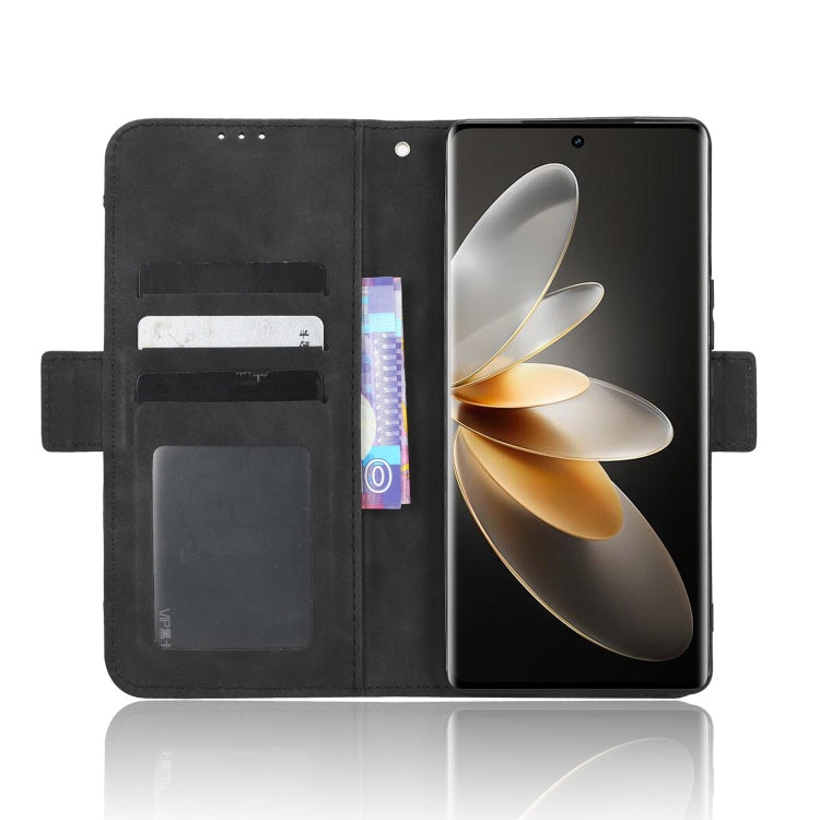 For vivo S16 Pro / S16 Skin Feel Calf Texture Card Slots Leather Phone Case