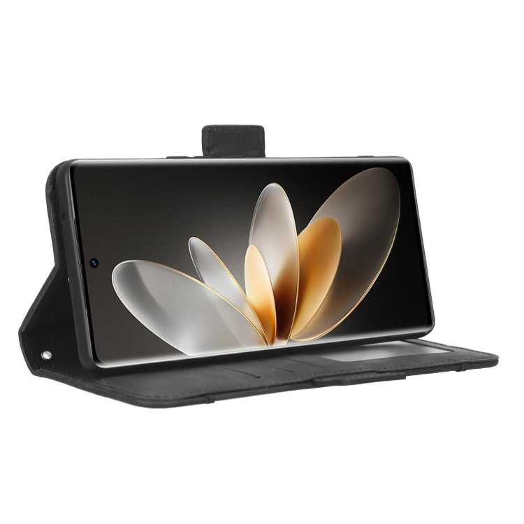 For vivo S16 Pro / S16 Skin Feel Calf Texture Card Slots Leather Phone Case