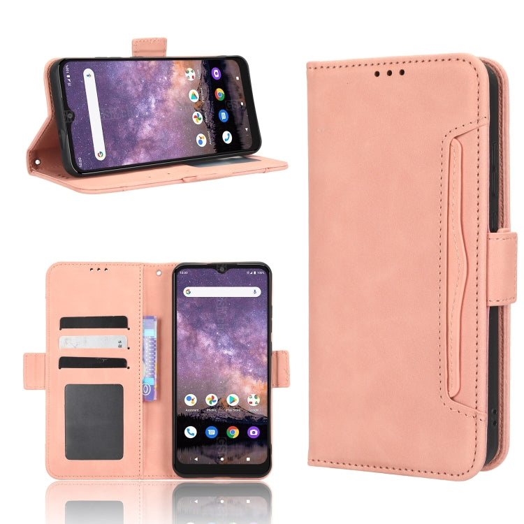 For Wiko Voix U616A Skin Feel Calf Texture Card Slots Leather Phone Case