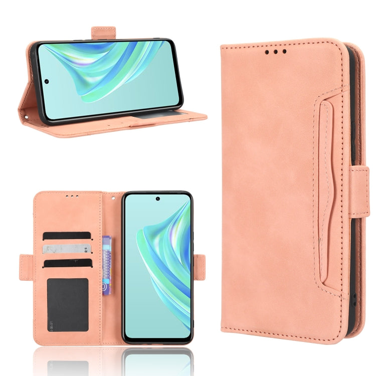 For Infinix Hot 20 Play Skin Feel Calf Texture Card Slots Leather Phone Case