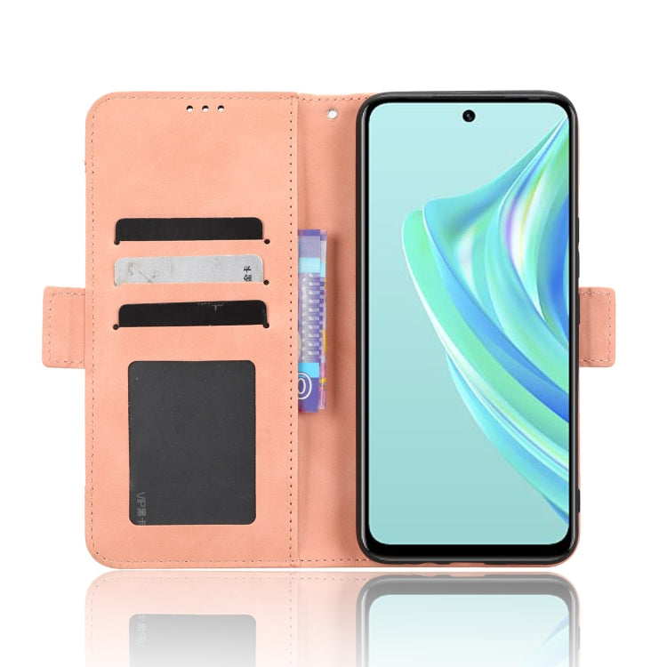 For Infinix Hot 20 Play Skin Feel Calf Texture Card Slots Leather Phone Case