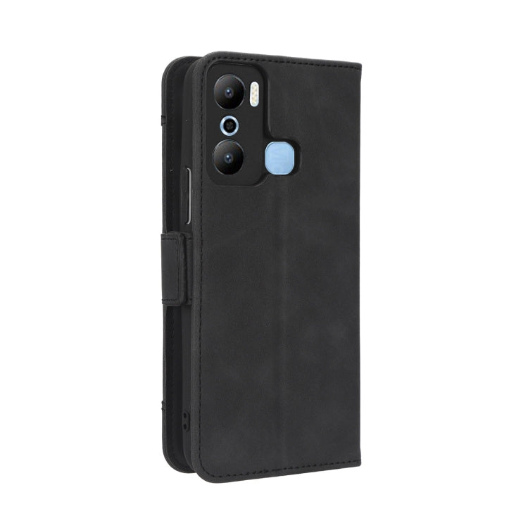 For Infinix Hot 20 Play Skin Feel Calf Texture Card Slots Leather Phone Case