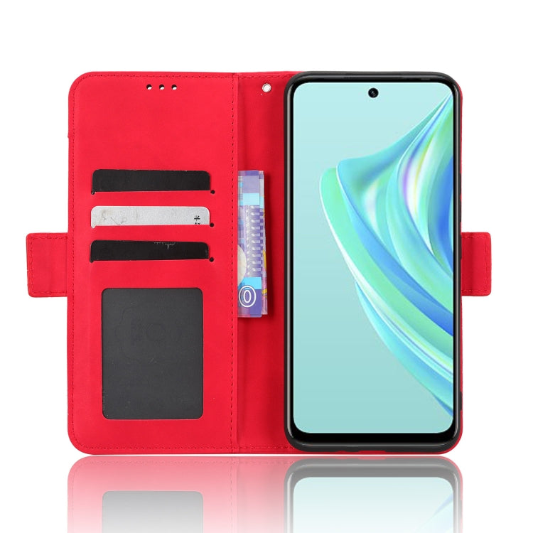 For Infinix Hot 20 Play Skin Feel Calf Texture Card Slots Leather Phone Case