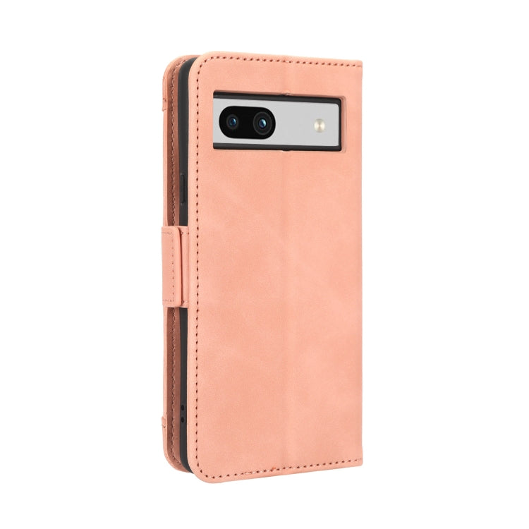 For Google Pixel 7a Skin Feel Calf Texture Card Slots Leather Phone Case
