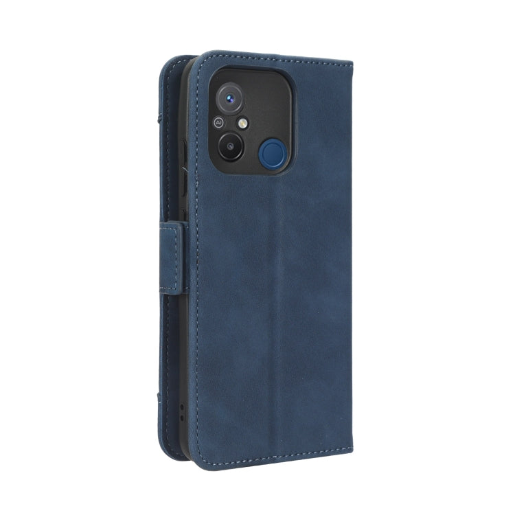 For Xiaomi Redmi 12C / 11A Skin Feel Calf Texture Card Slots Leather Phone Case