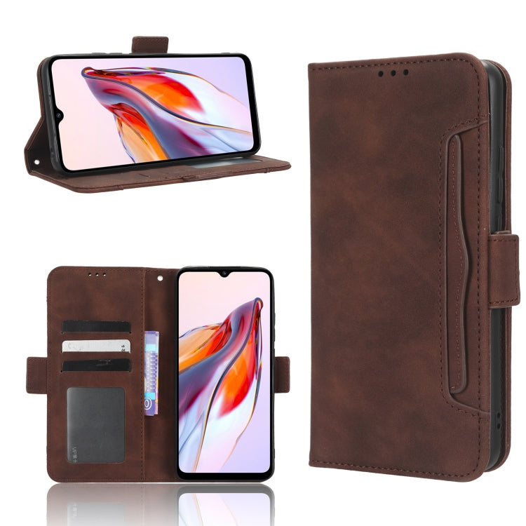 For Xiaomi Redmi 12C / 11A Skin Feel Calf Texture Card Slots Leather Phone Case